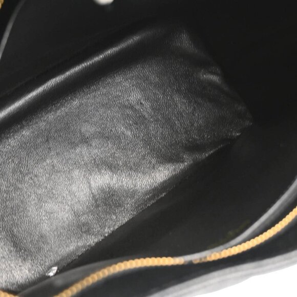 Chanel Black Calfskin Medallion Tote Handbag - Picture 8 of 12